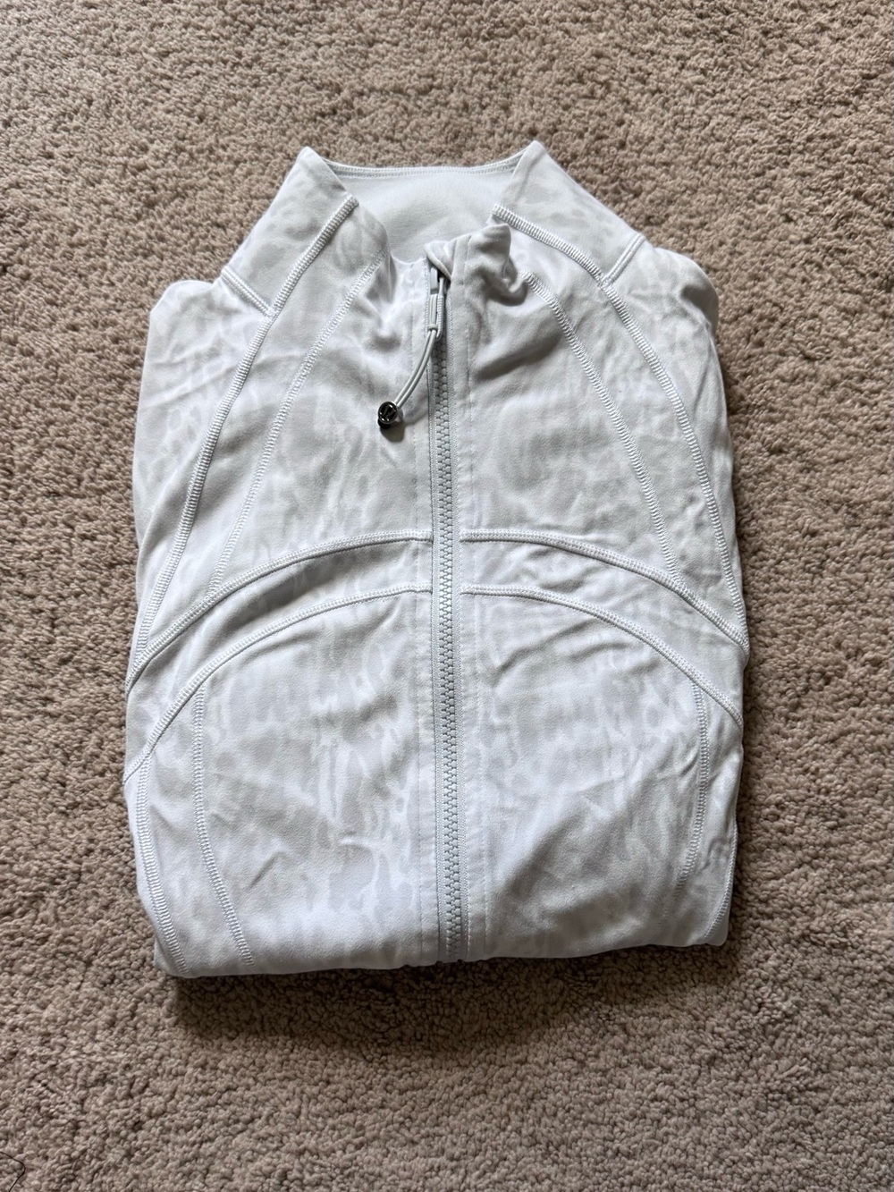 Lululemon Define Jacket White Leopard